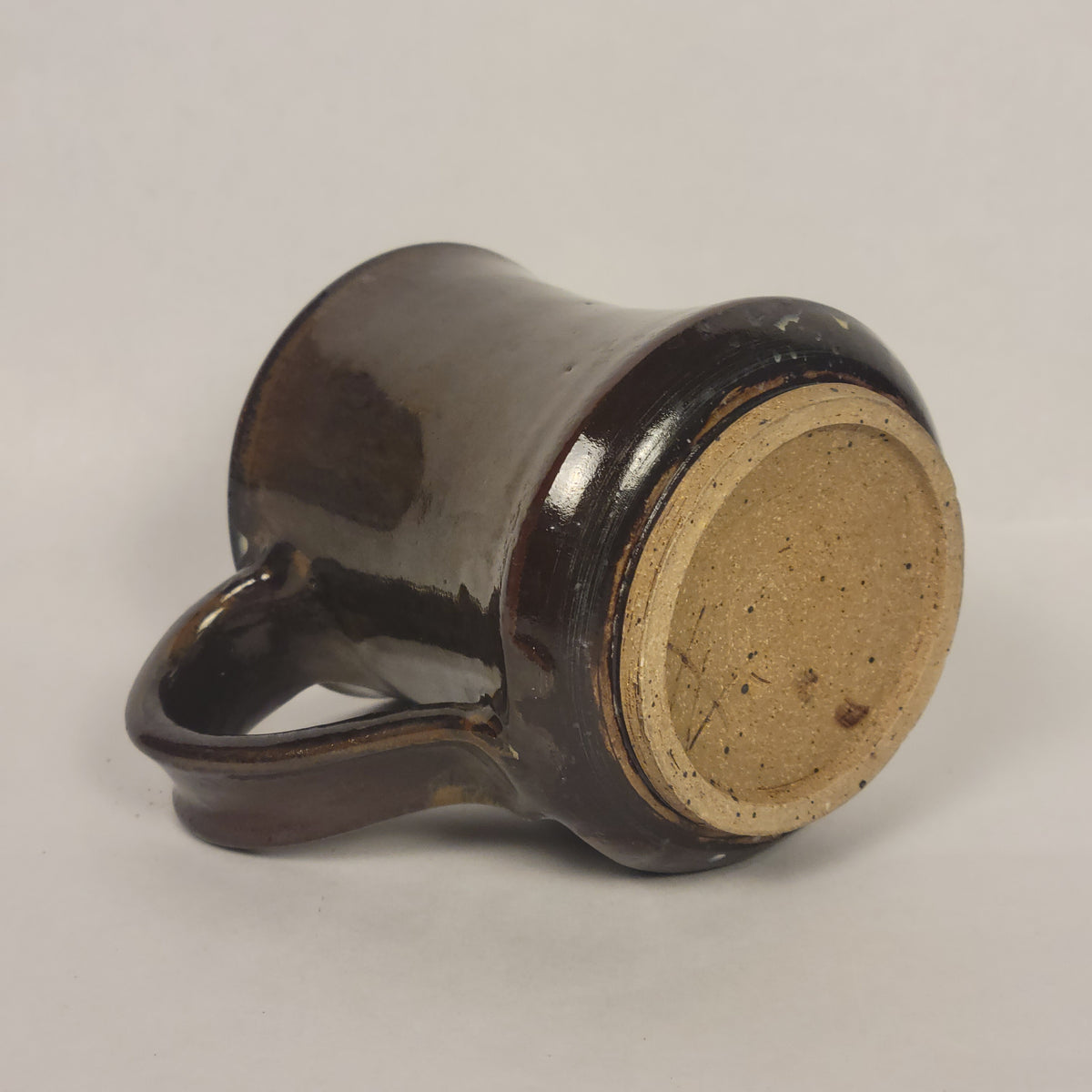 Dark Brown Glazed Mug