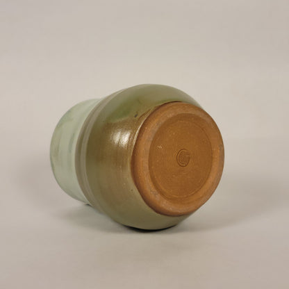 Green Two-Toned Cup