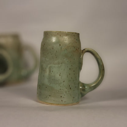 Green Speckled Mug