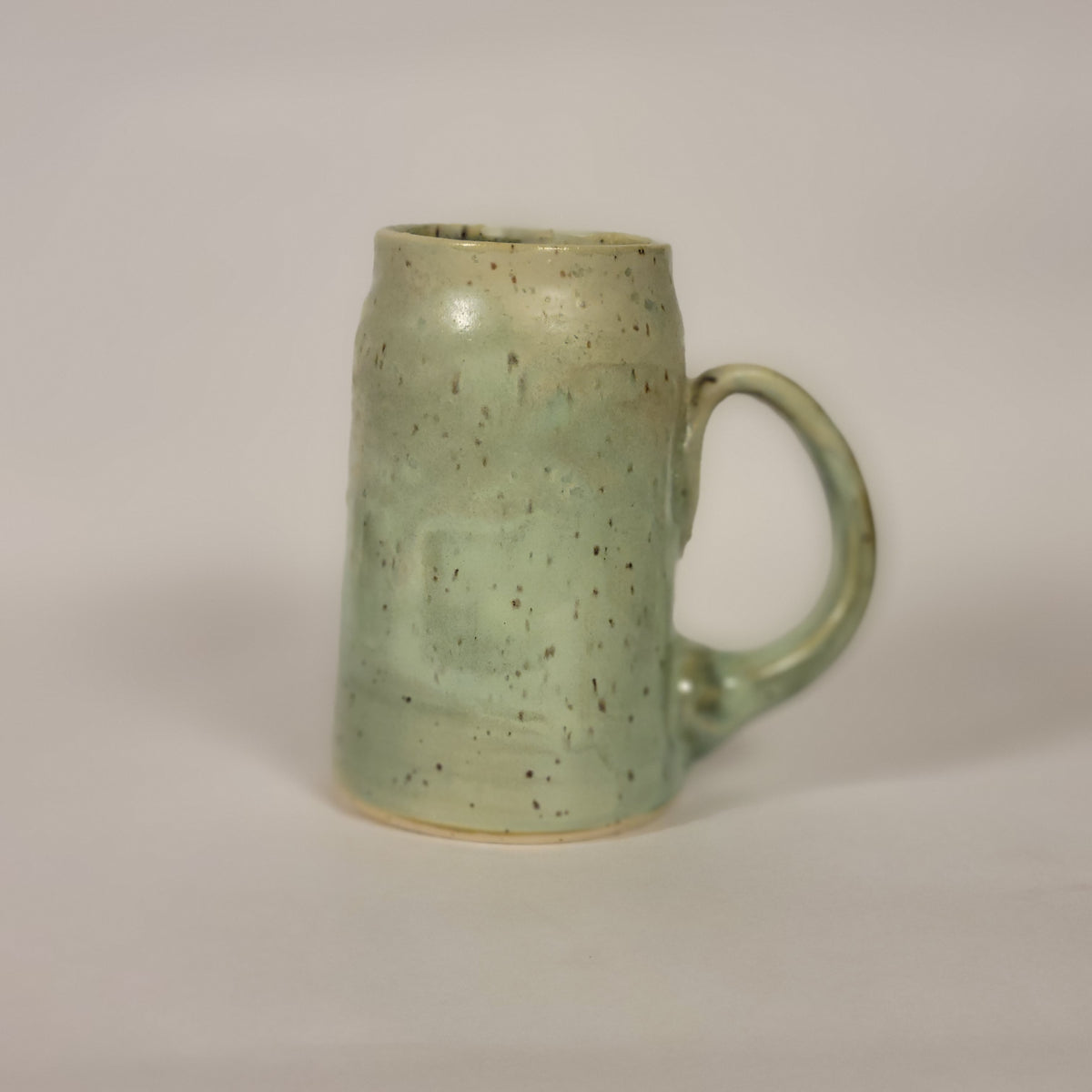 Green Speckled Mug