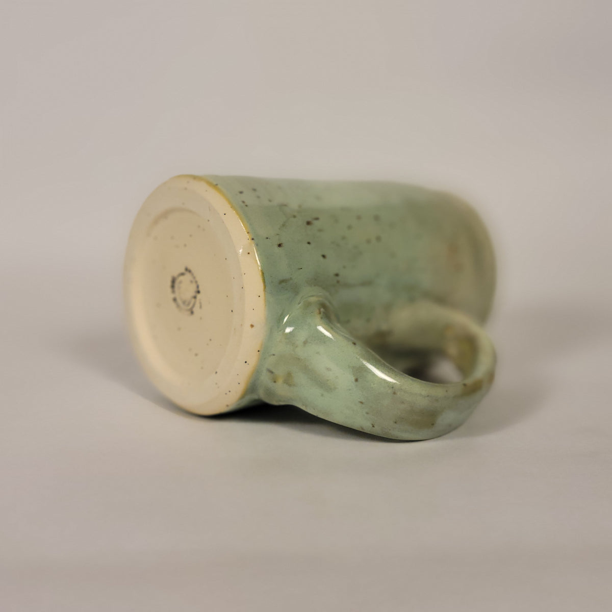 Green Speckled Mug