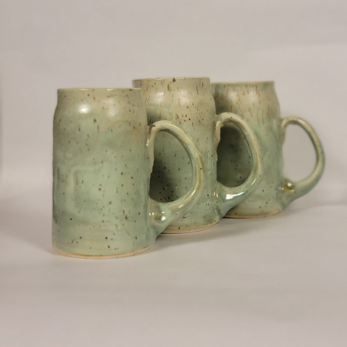 Green Speckled Mug