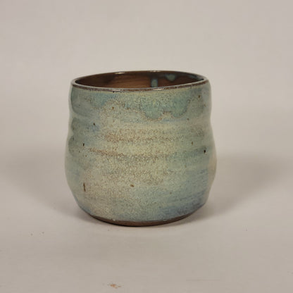 Blue Speckled Pot (With Drainage Hole)