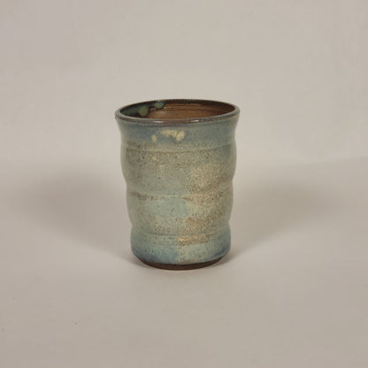 Blue Speckled Pot (With Drainage Hole)