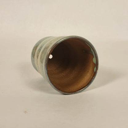 Blue Speckled Pot (With Drainage Hole)