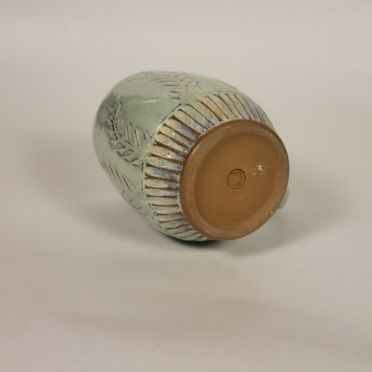 Sage and Blue Glazed Mug