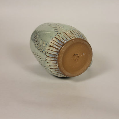 Sage and Blue Glazed Mug