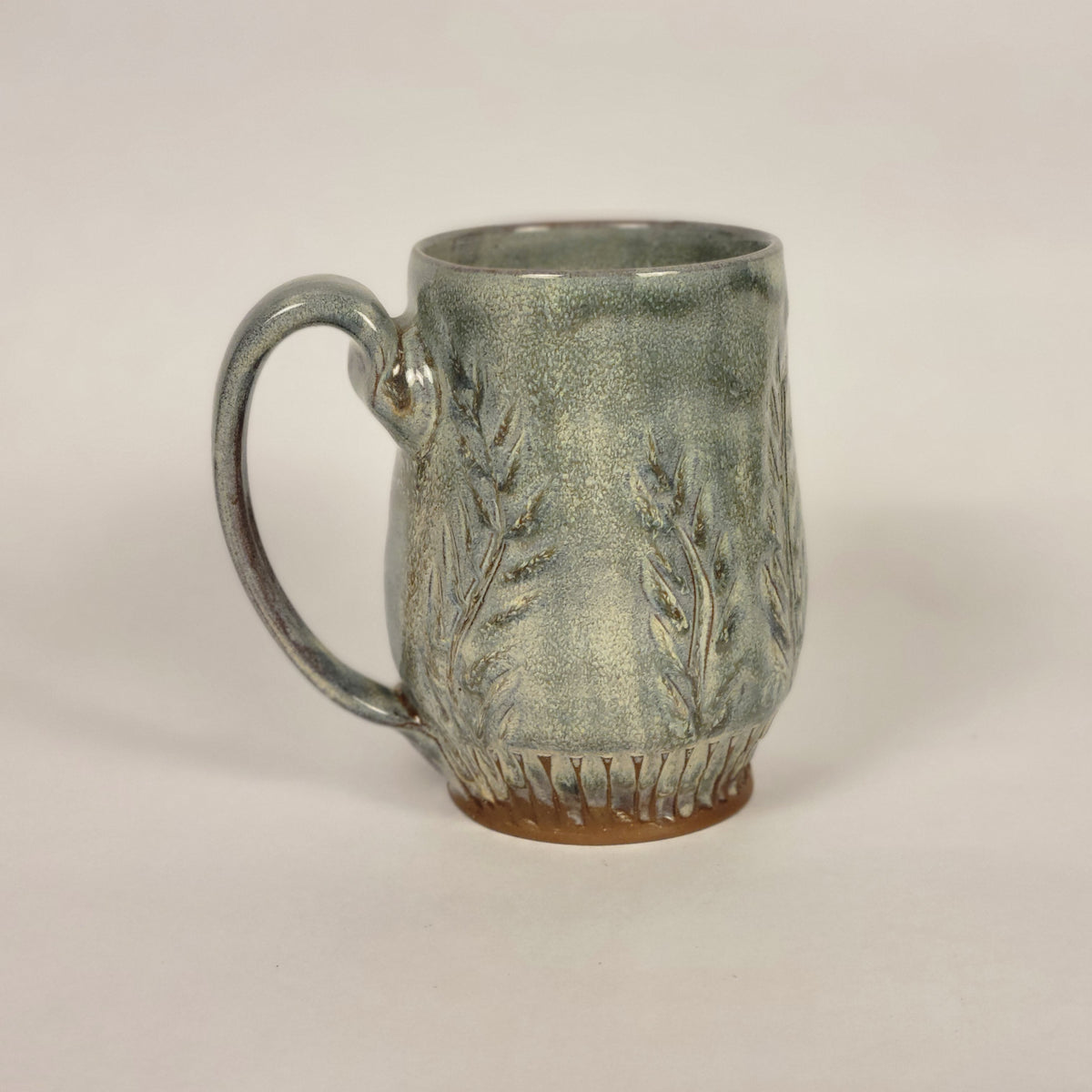 Blue / Gray Glazed Mug