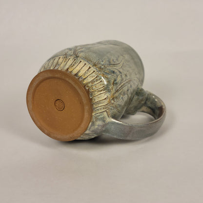 Blue / Gray Glazed Mug
