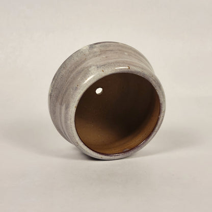 Purple Two Toned Pot (With Drainage Hole)