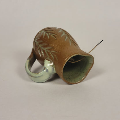 Raw clay and Sage Accents Candle Lighter