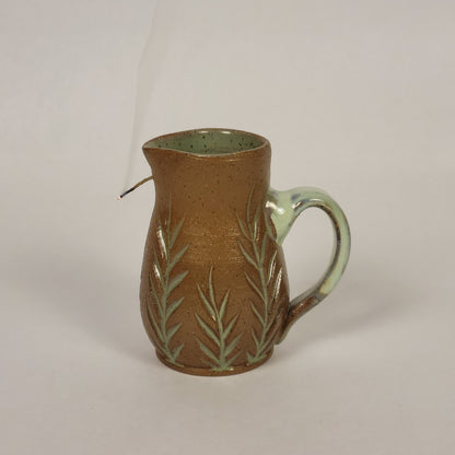 Raw clay and Sage Accents Candle Lighter