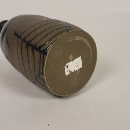 Black Glazed Oil Pourer