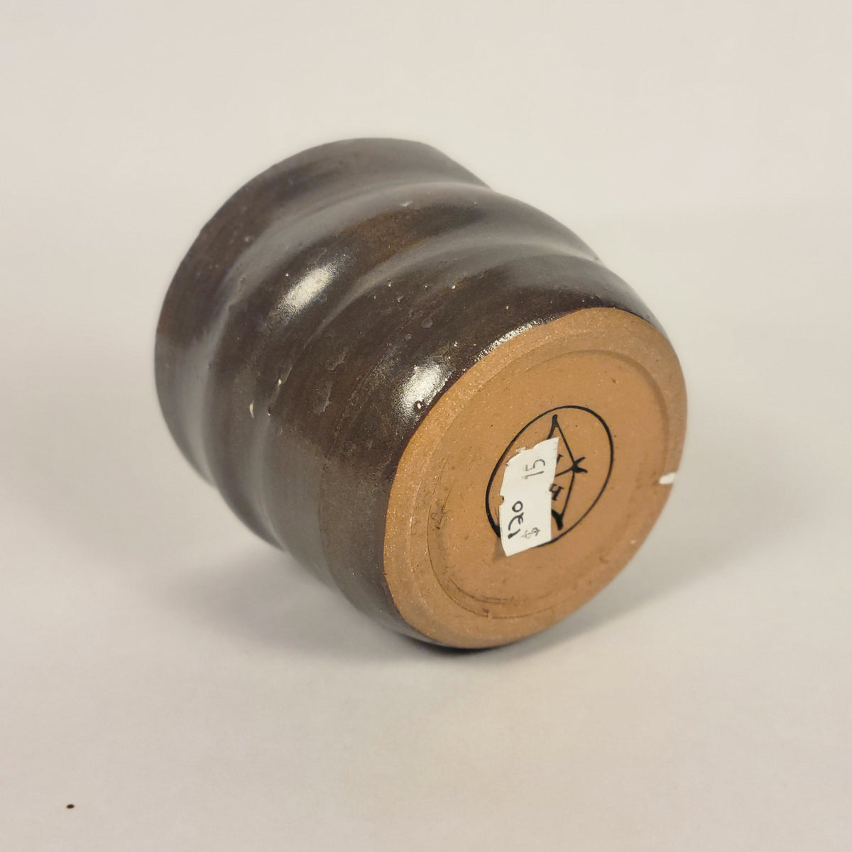 Dark Brown Wonky Cup