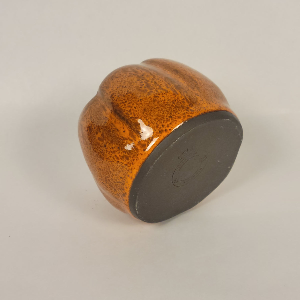 Orange Pumpkin Pot