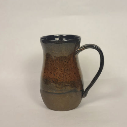 Dark Brown Glazed Mug
