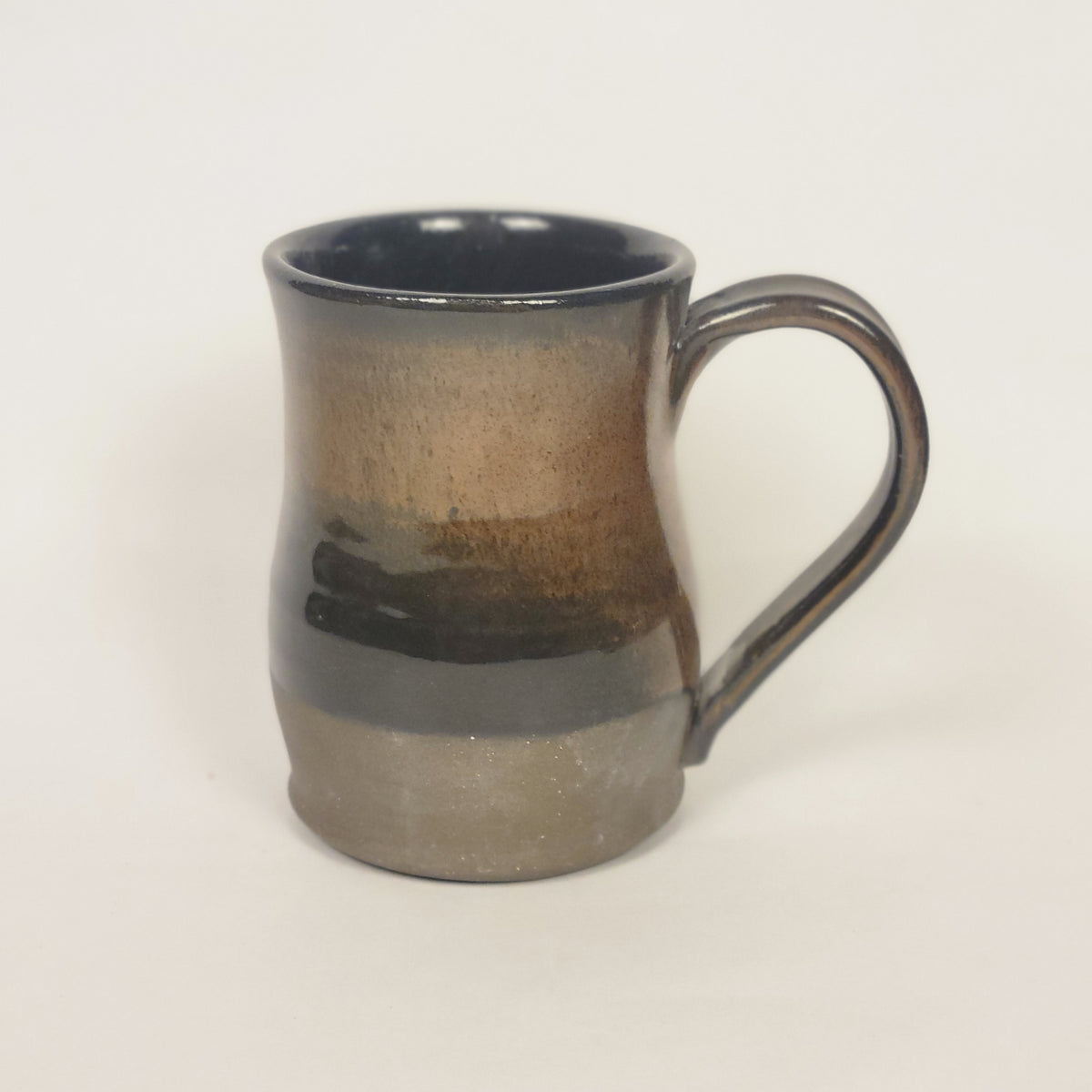 Dark Brown Glazed Mug