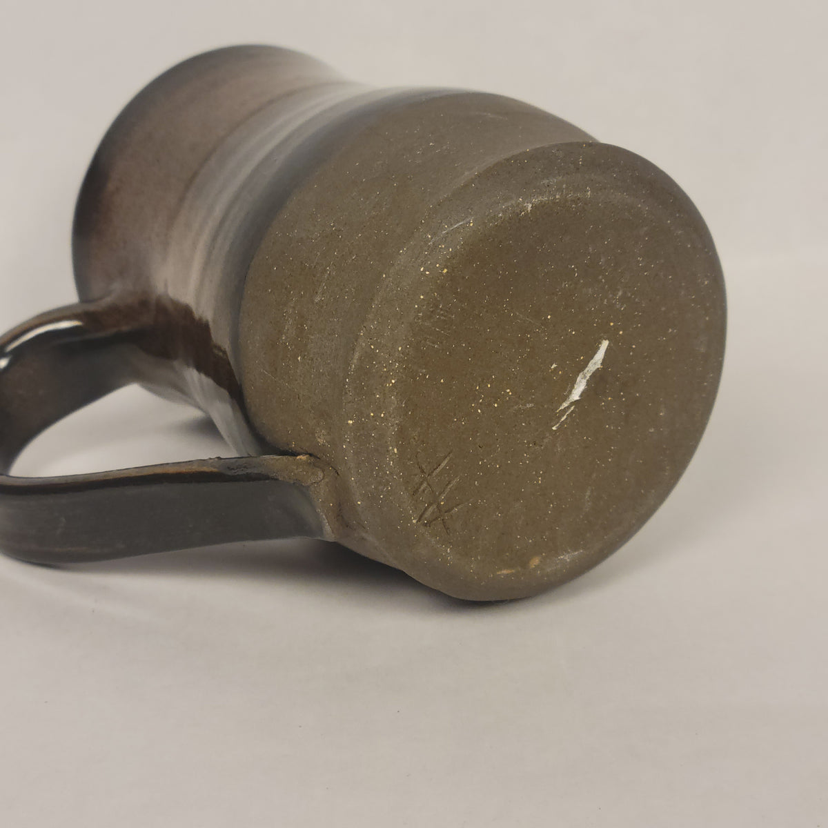 Dark Brown Glazed Mug