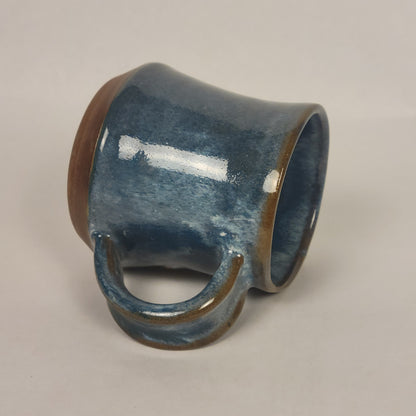 Blue Leaf Mug