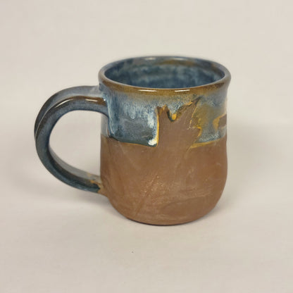Blue Leaf Mug