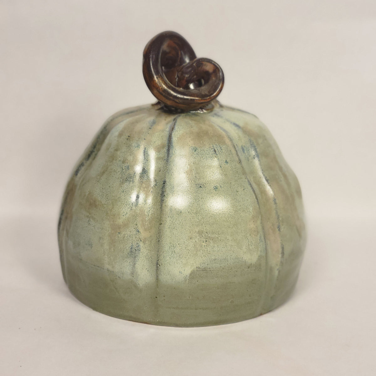 Sage Pumpkin Sculpture