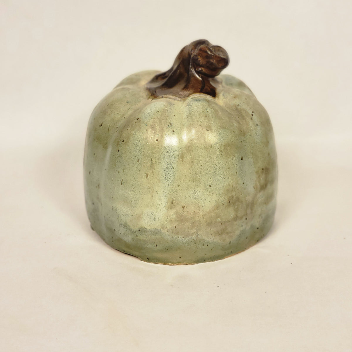 Sage Pumpkin Sculpture