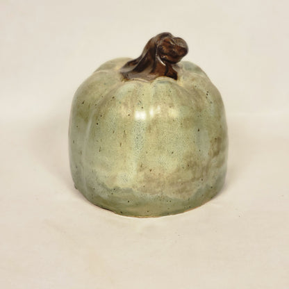 Sage Pumpkin Sculpture