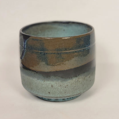 Blue and Black Pot