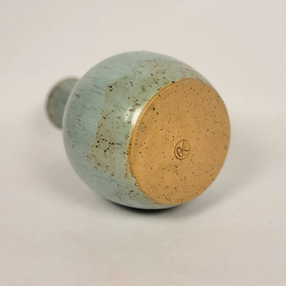 Blue Speckled Vase