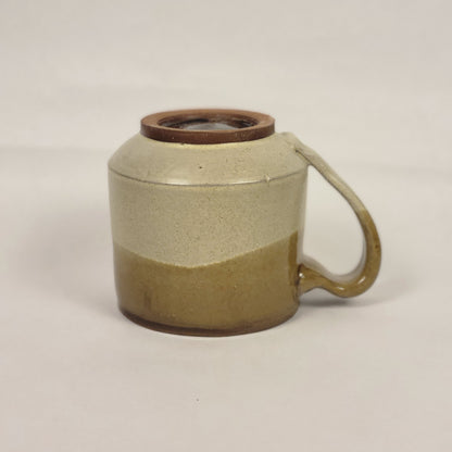 Tan Two-Toned Mugs