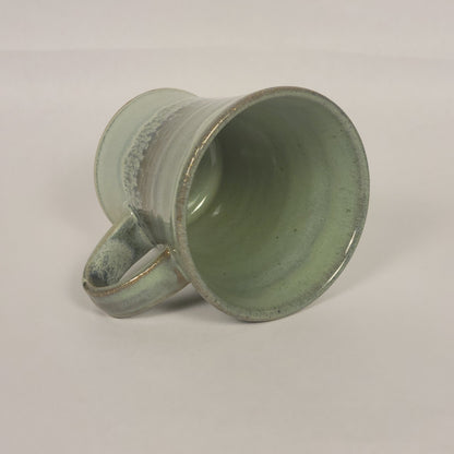 One Finger Blue and Sage Mug