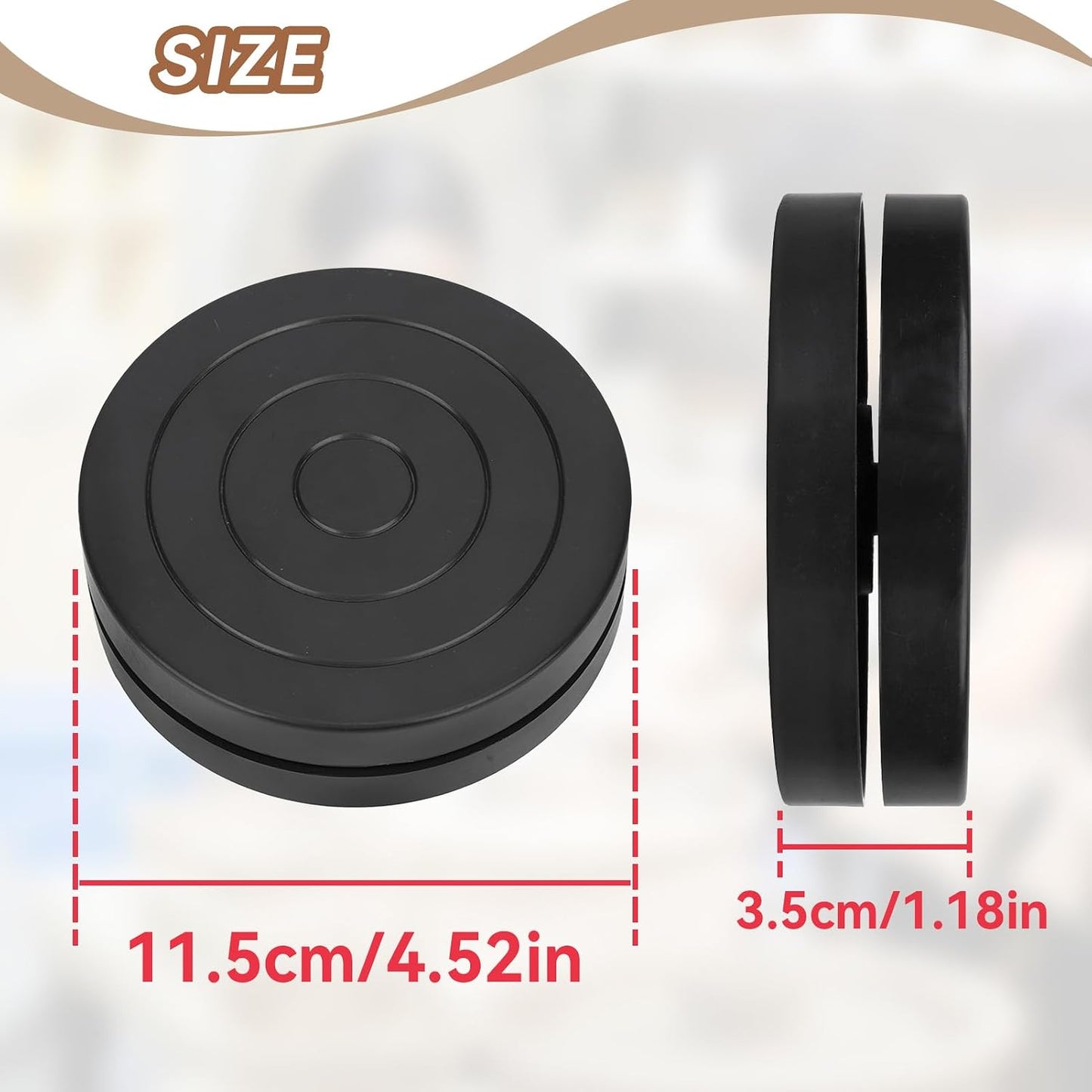 Plastic Mini Banding Wheel (4.5" inch)