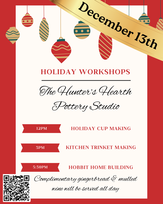 Holiday Season Workshops (December 13th)