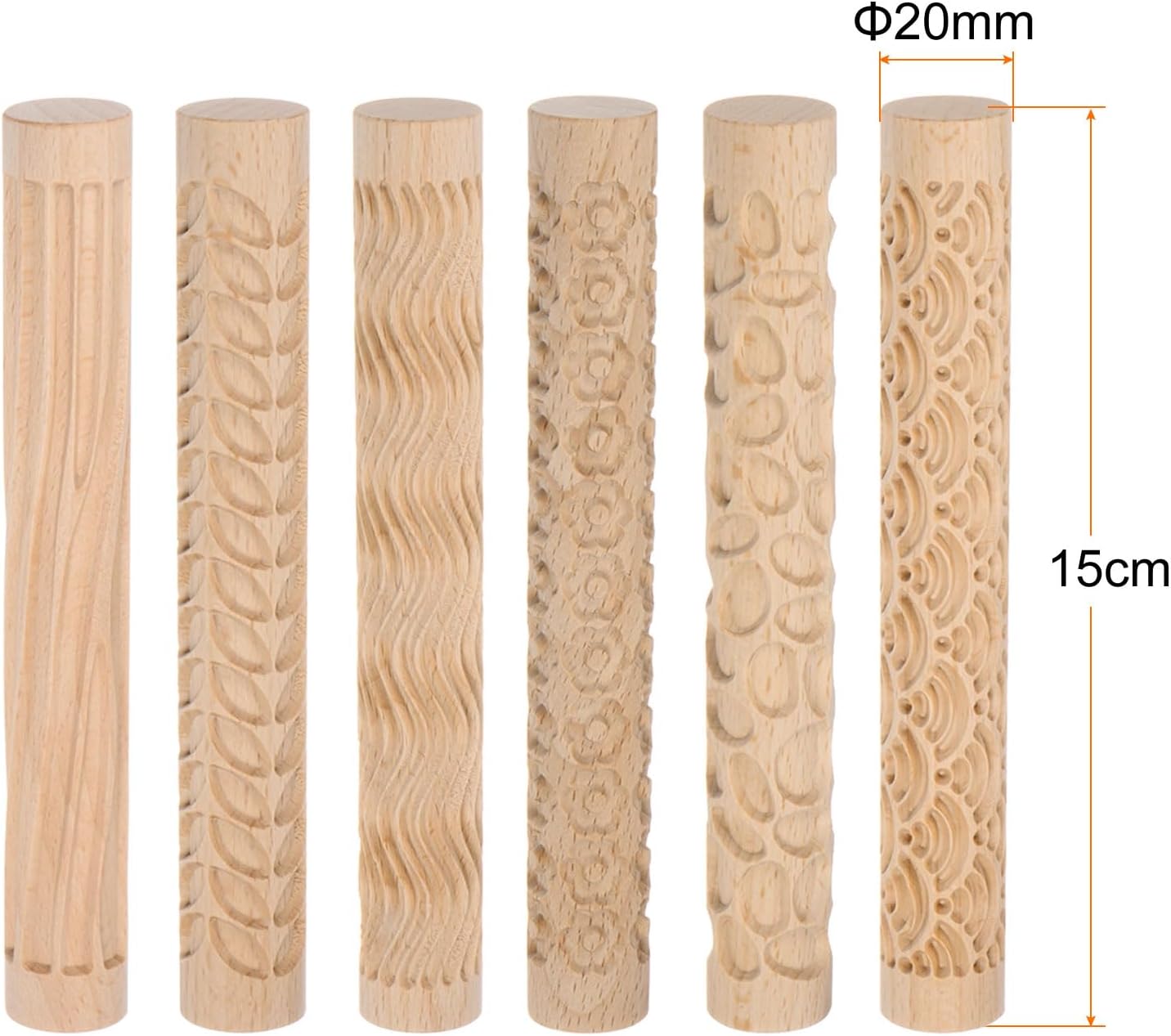 Wooden Texture Roller